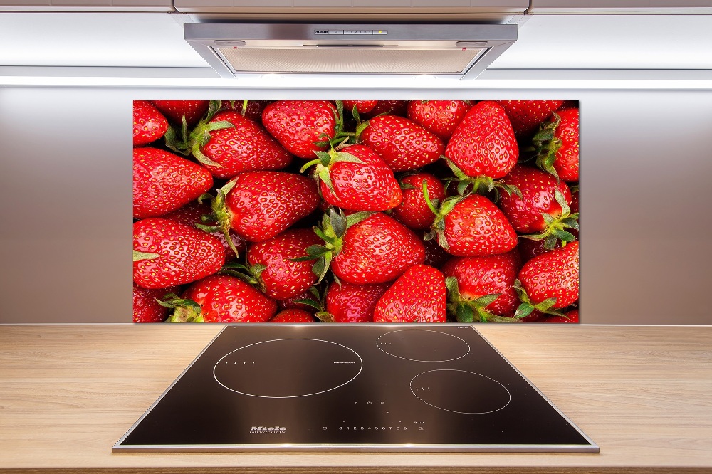 Panneau pour cuisine Fraises