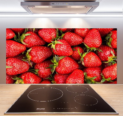 Panneau pour cuisine Fraises