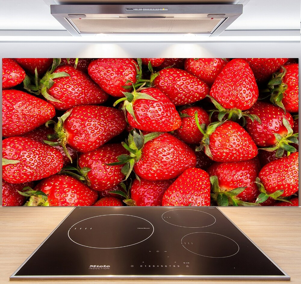 Panneau pour cuisine Fraises