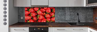 Panneau pour cuisine Fraises