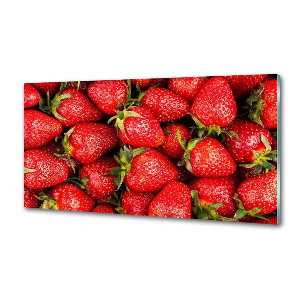 Panneau pour cuisine Fraises