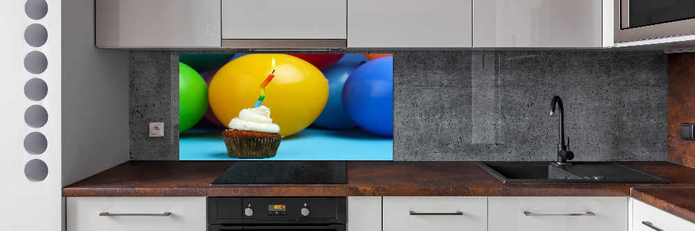 Panneaux muraux cuisine Gâteau d'anniversaire