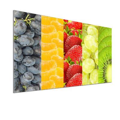 Panneau pour cuisine Fruits colorés