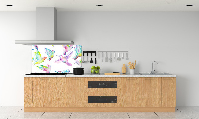 Panneau pour cuisine Colibris