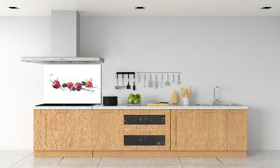 Panneau pour cuisine Fruits de la forêt