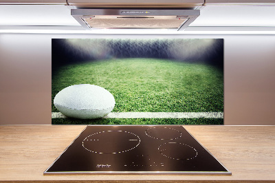 Crédence cuisine en verre trempé Football dans le Rugby Bowl