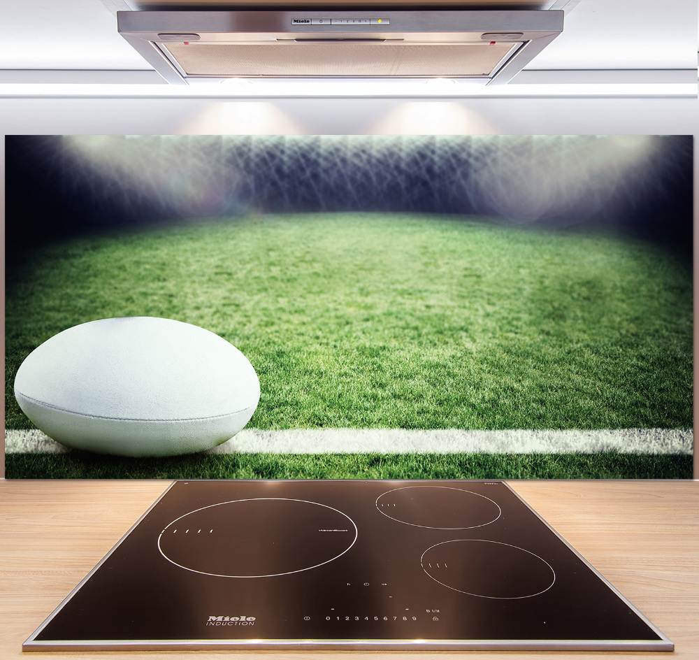 Crédence cuisine en verre trempé Football dans le Rugby Bowl