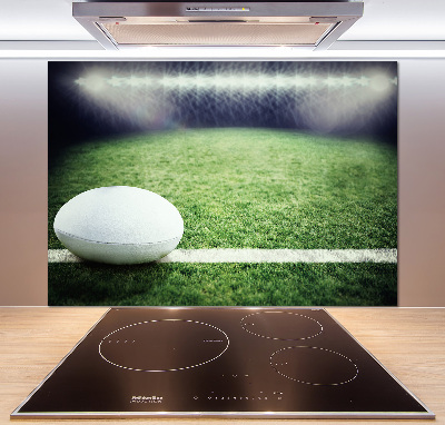 Crédence cuisine en verre trempé Football dans le Rugby Bowl