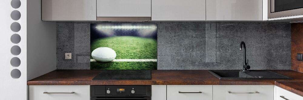 Crédence cuisine en verre trempé Football dans le Rugby Bowl