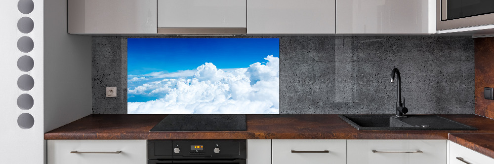 Crédence de cuisine Vue des nuages à vol d'oiseau