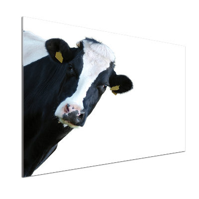 Crédence en verre avec motif Vache