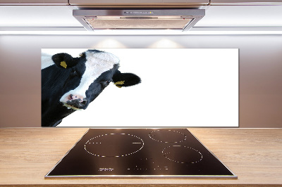 Crédence en verre avec motif Vache