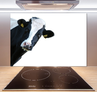 Crédence en verre avec motif Vache