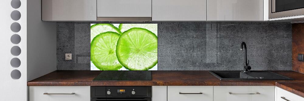 Crédence de cuisine en verre Limes sous l'eau