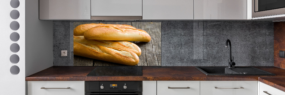 Crédence en verre cuisine Baguettes