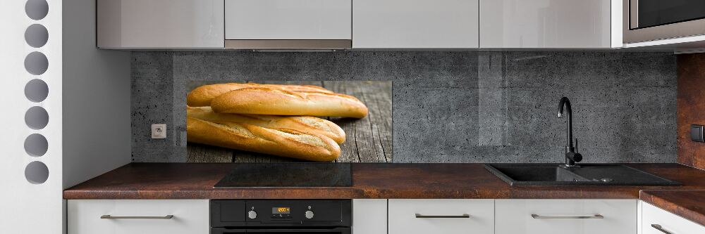 Crédence en verre cuisine Baguettes