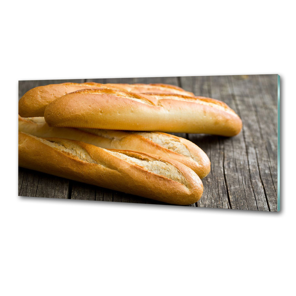 Crédence en verre cuisine Baguettes