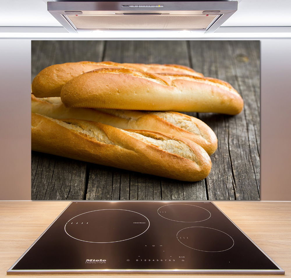 Crédence en verre cuisine Baguettes