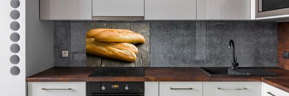 Crédence en verre cuisine Baguettes