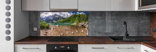 Panneau pour cuisine Lac en montagne