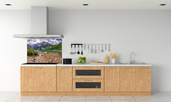 Panneau pour cuisine Lac en montagne
