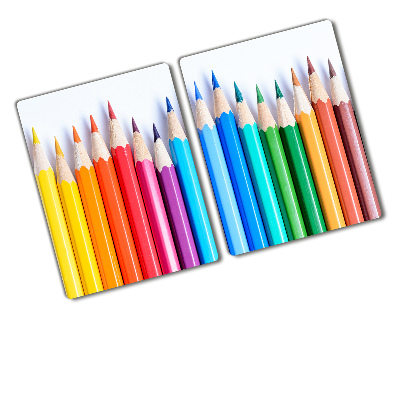 Cache plaque de cuisson Crayons de couleur