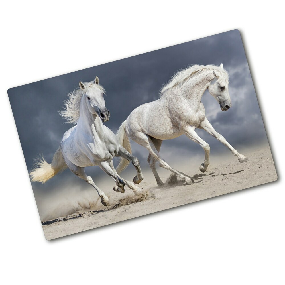 Protection plaque induction Plage de chevaux blancs