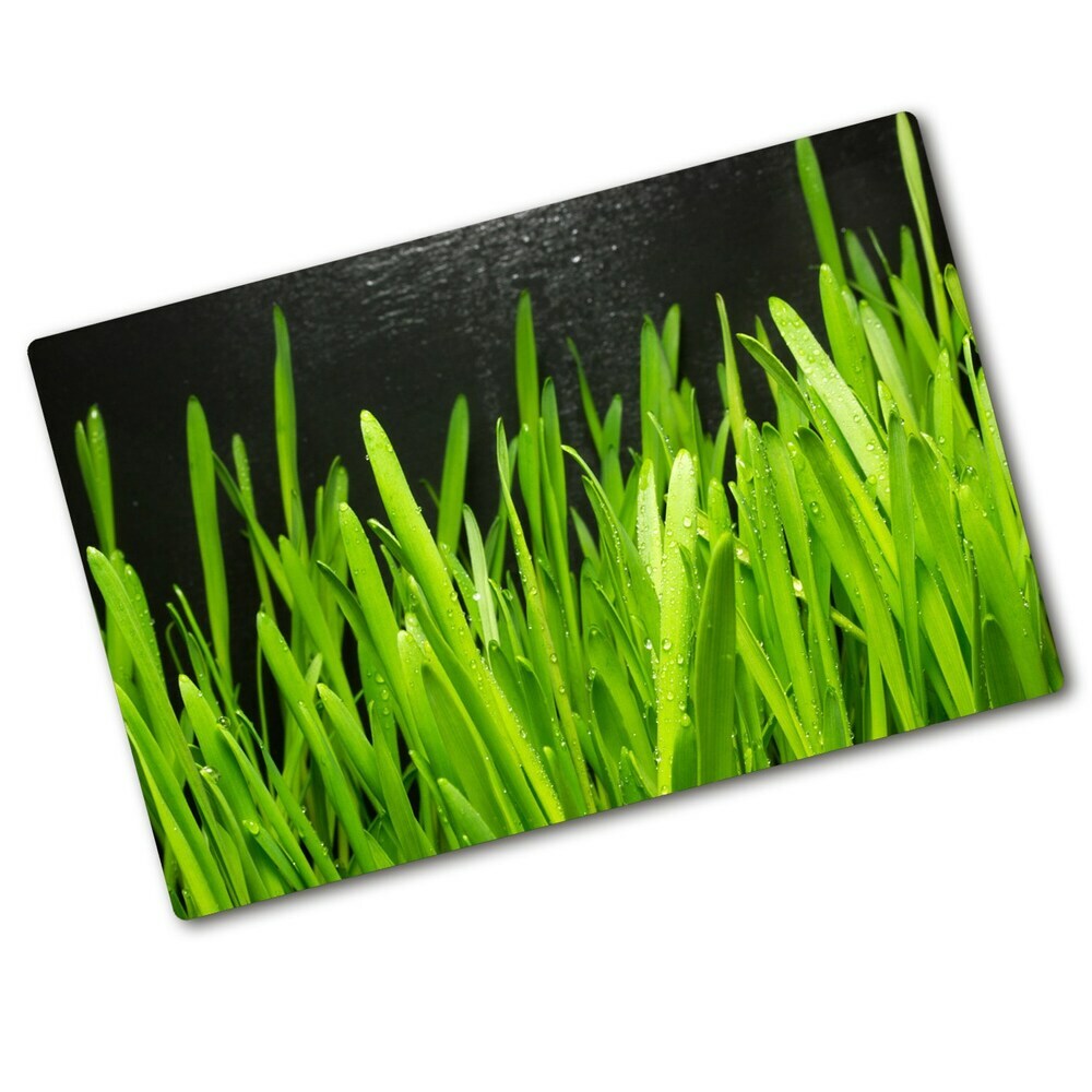 Protection pour plaque de cuisson Herbes hautes fond foncé