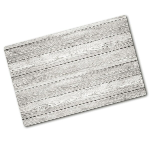 Cache plaque de cuisson Planches blanches