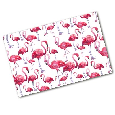 Protection plaque induction Flamants roses