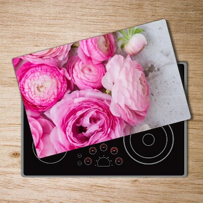 Protection pour plaque de cuisson Roses sauvages