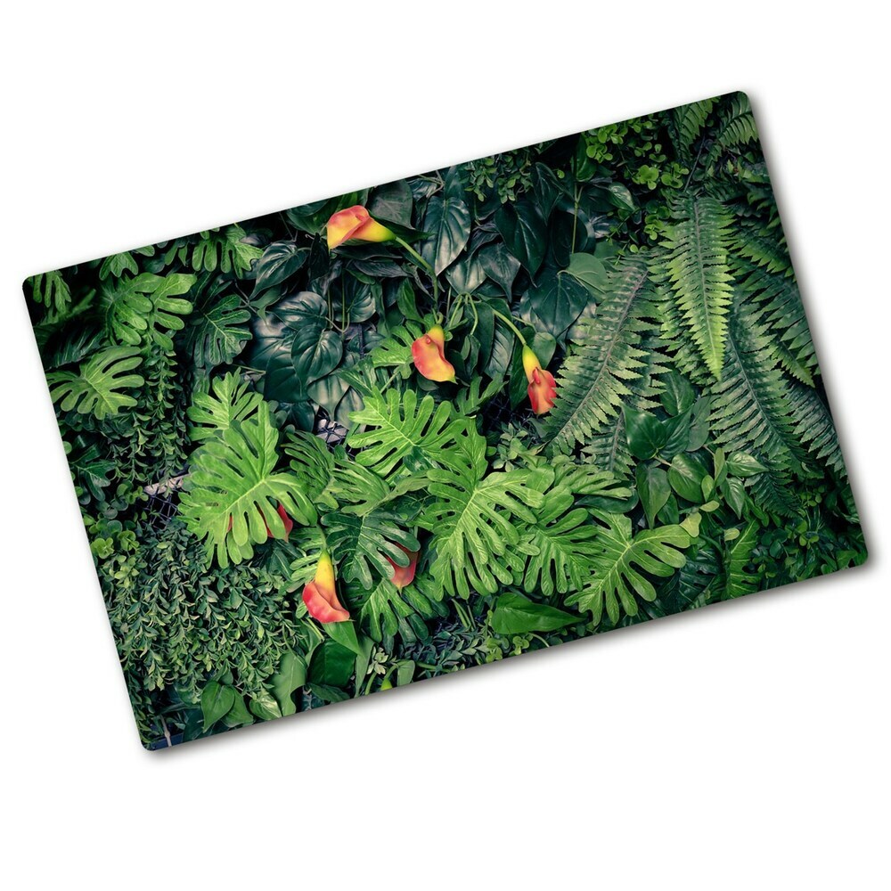 Protection pour plaque de cuisson Jungle exotique