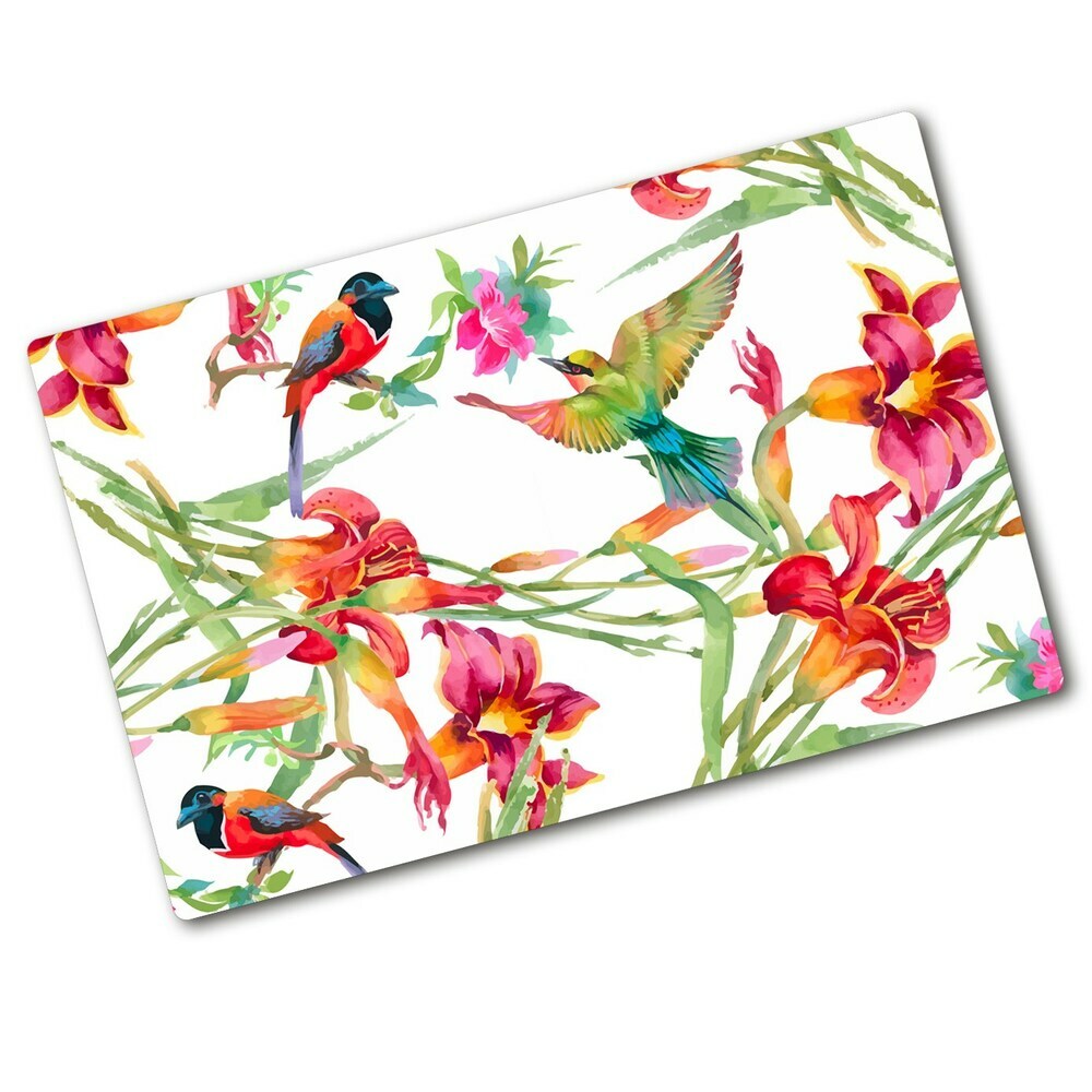 Protection plaque induction Oiseaux exotiques