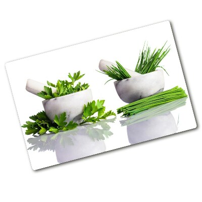 Protection pour plaque de cuisson Herbes