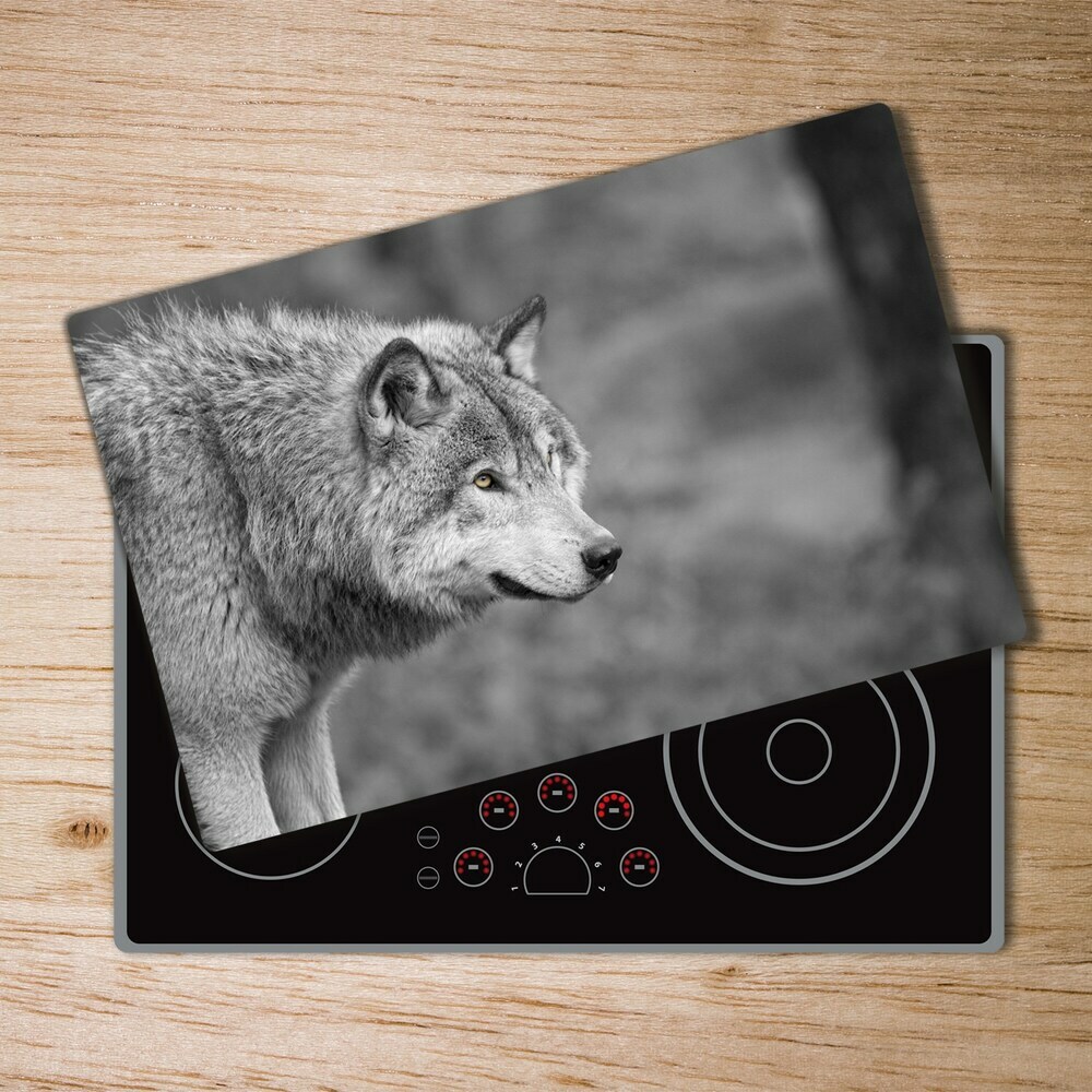 Protection plaque induction Loup gris