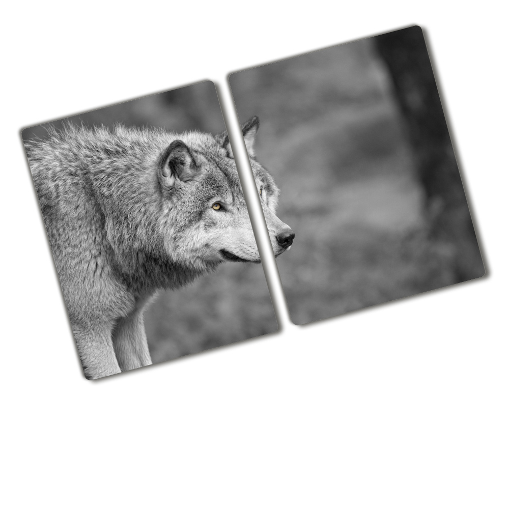 Protection plaque induction Loup gris