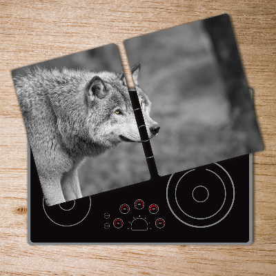 Protection plaque induction Loup gris