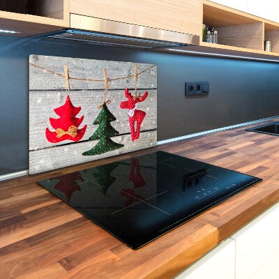 Protection pour plaque de cuisson Ornements sur une ficelle