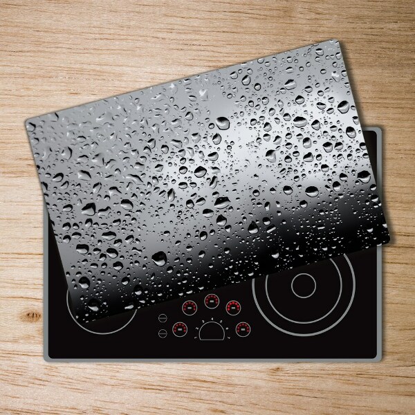 Protection pour plaque de cuisson Gouttes d'eau