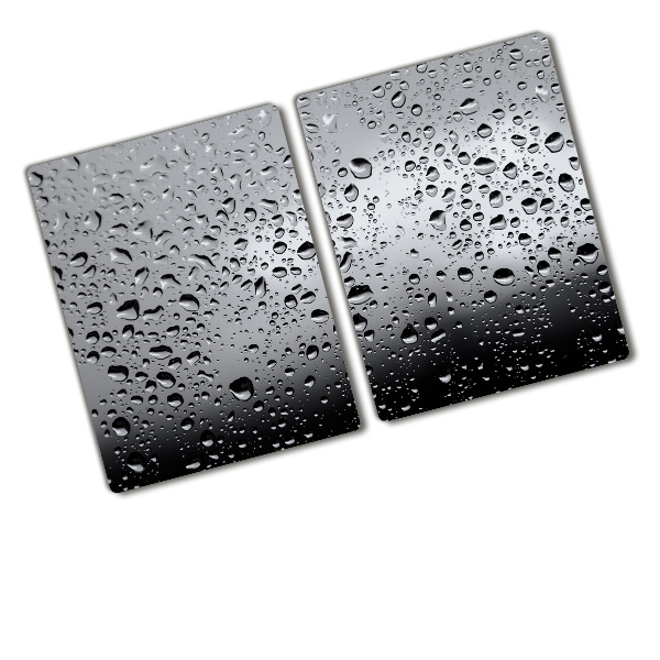 Protection pour plaque de cuisson Gouttes d'eau