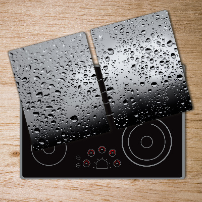 Protection pour plaque de cuisson Gouttes d'eau