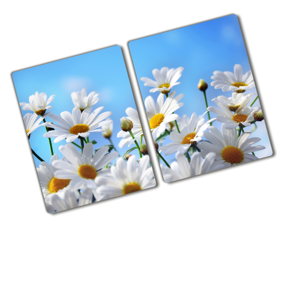 Protection pour plaque de cuisson Marguerites