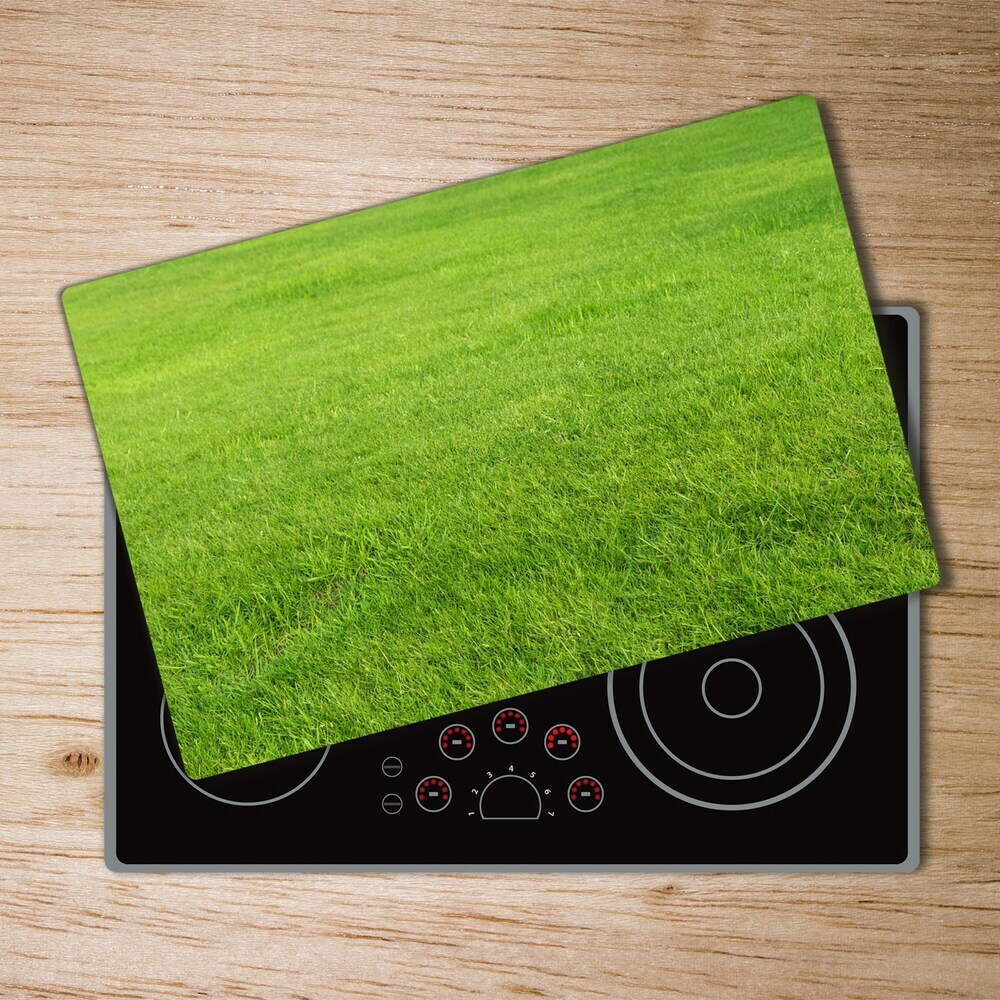 Protection plaque induction Herbe verte