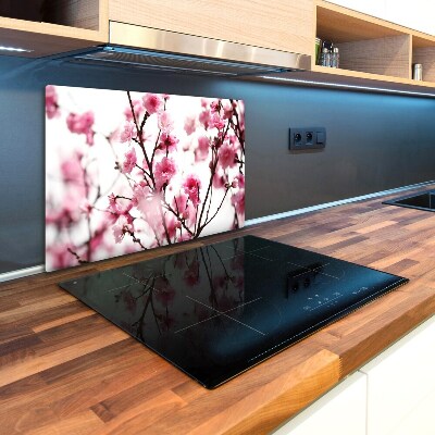 Protection pour plaque de cuisson Fleur de prunier