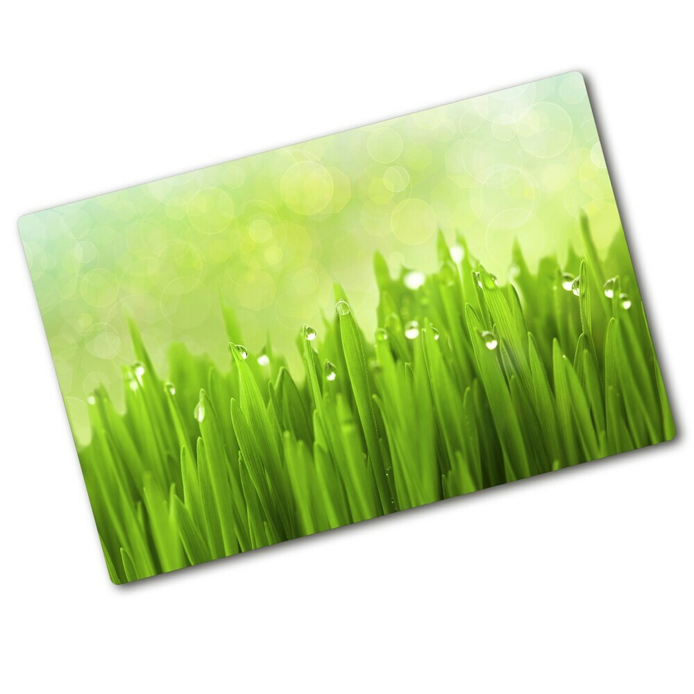 Protection pour plaque de cuisson Herbe le matin