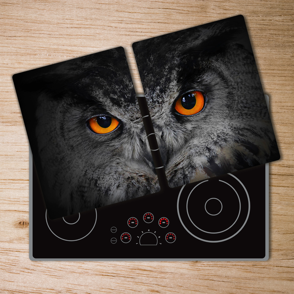 Protection plaque induction Yeux de hibou diabolique