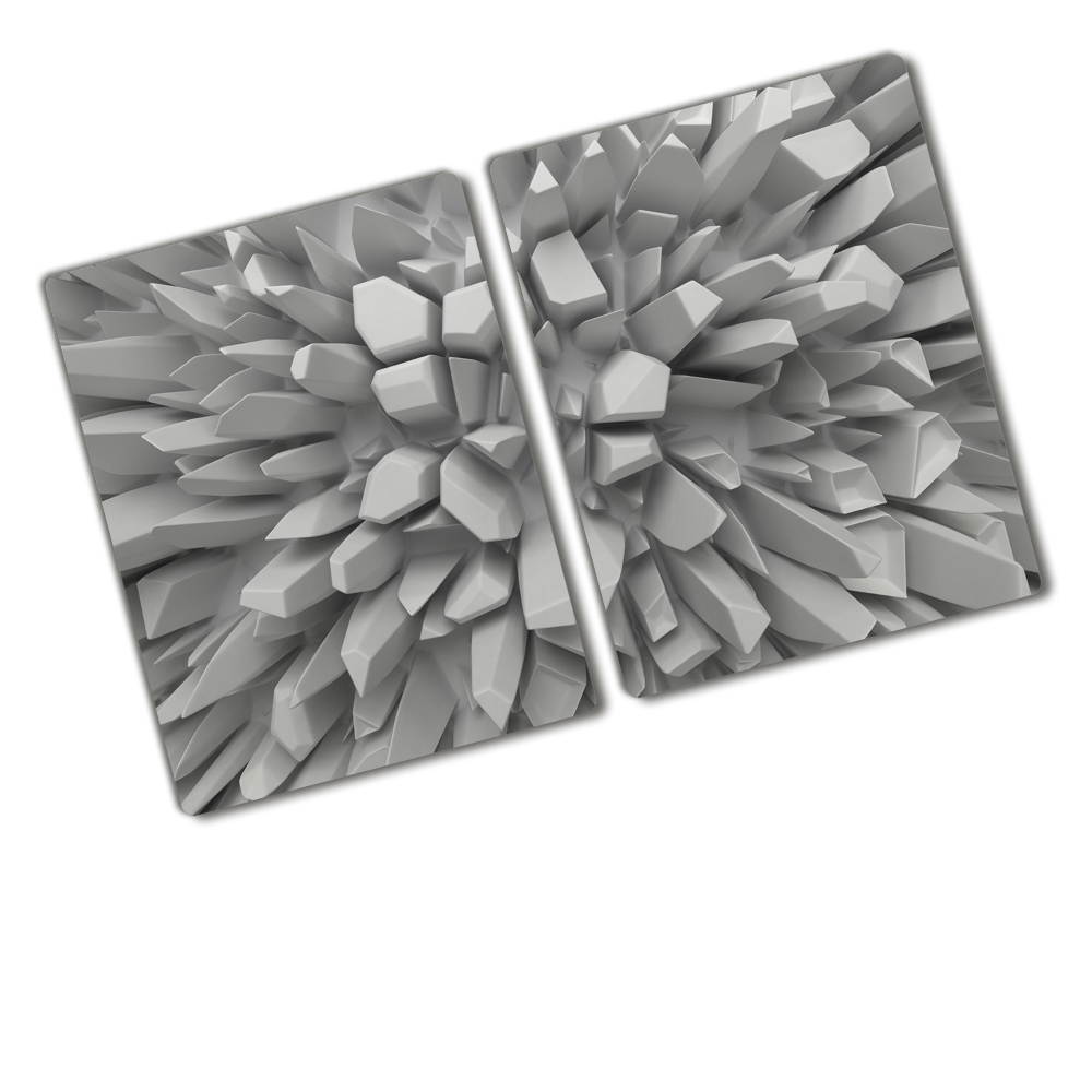 Protection plaque induction Abstraction 3D pierres