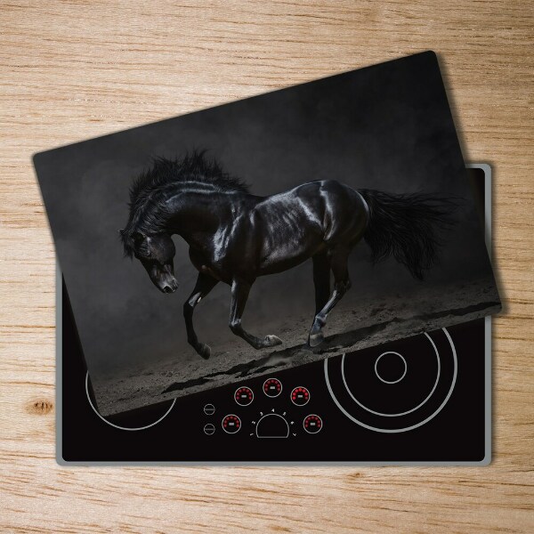 Protection plaque induction Cheval noir