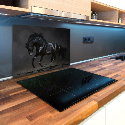 Protection plaque induction Cheval noir