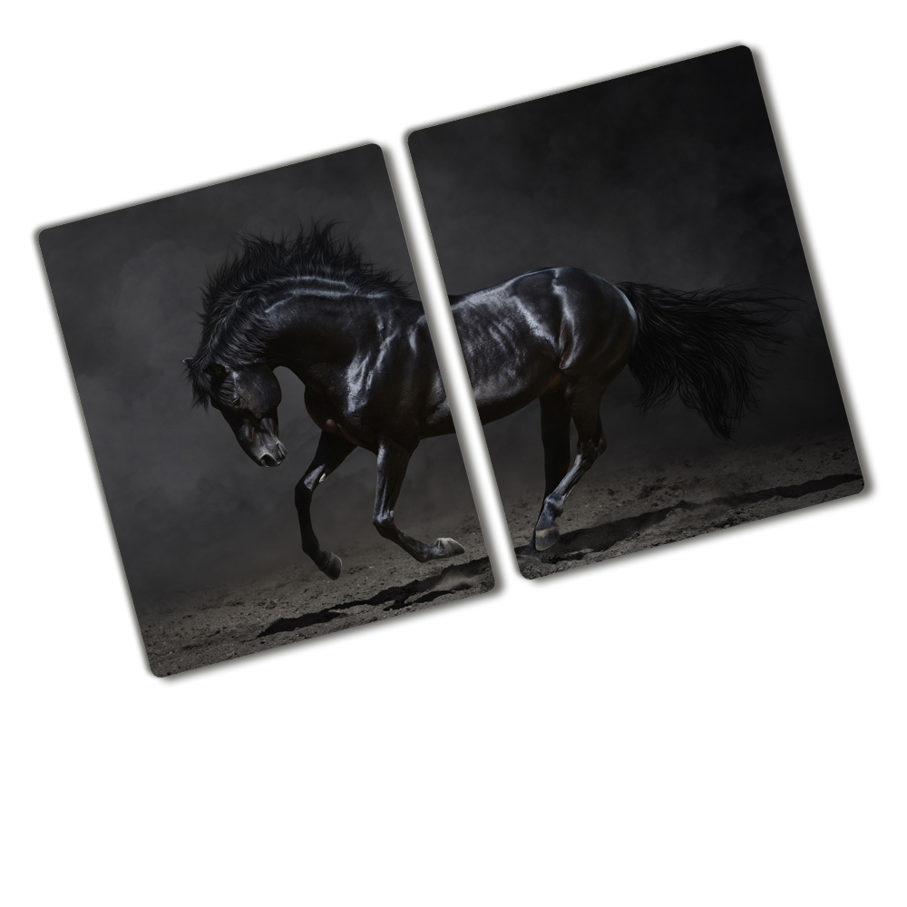 Protection plaque induction Cheval noir